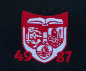 Fisher Park logo with "49-87" on it
